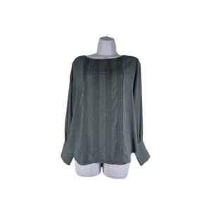 Ann Taylor Casual Long Sleeve Work Business Top Sz Med